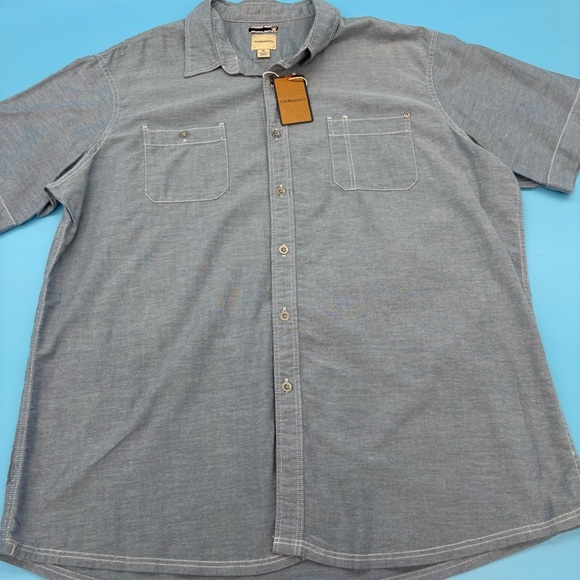 G.H. Bass & Co. Blue Casual Button Down Shirt - Picture 3 of 11